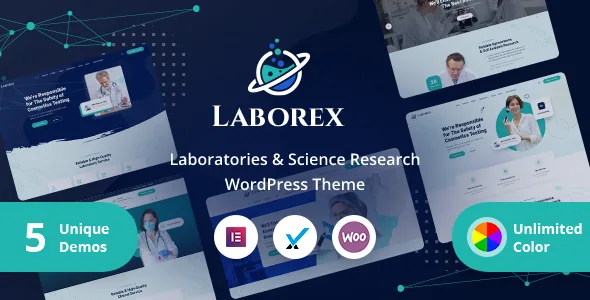 laborex laboratory research wordpress theme 1