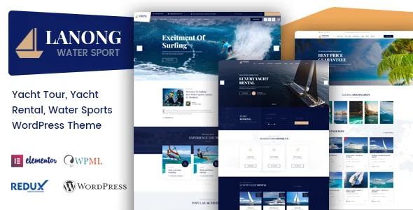 lanong yacht rental wordpress theme 1