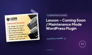 lasoon coming soon maintenance mode wordpress plugin