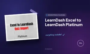 learndash excel to learndash platinum