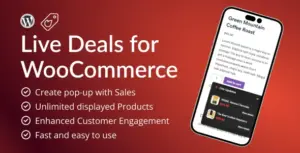 Live Deals for WooCommerce
