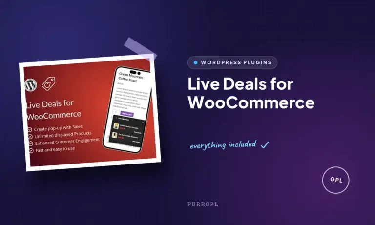 live deals for woocommerce