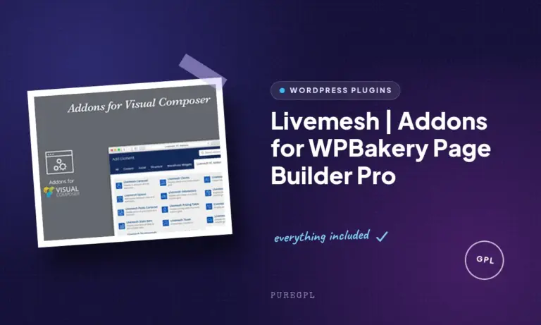 livemesh addons for wpbakery page builder pro