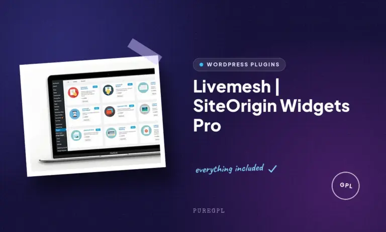 livemesh siteorigin widgets pro