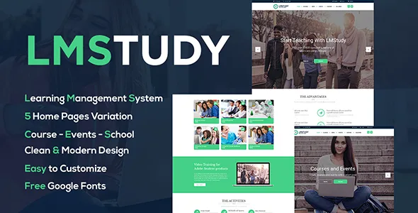 lmstudy education lms woocommerce theme 1