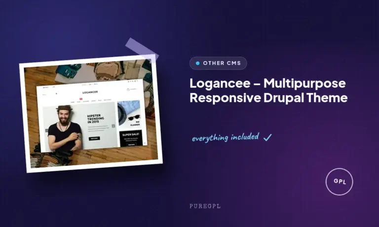 logancee multipurpose responsive drupal theme