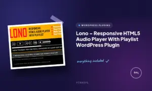 lono responsive html5 audio player with playlist wordpress plugin