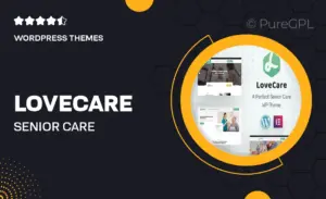 Lovecare – Senior Care WordPress Theme