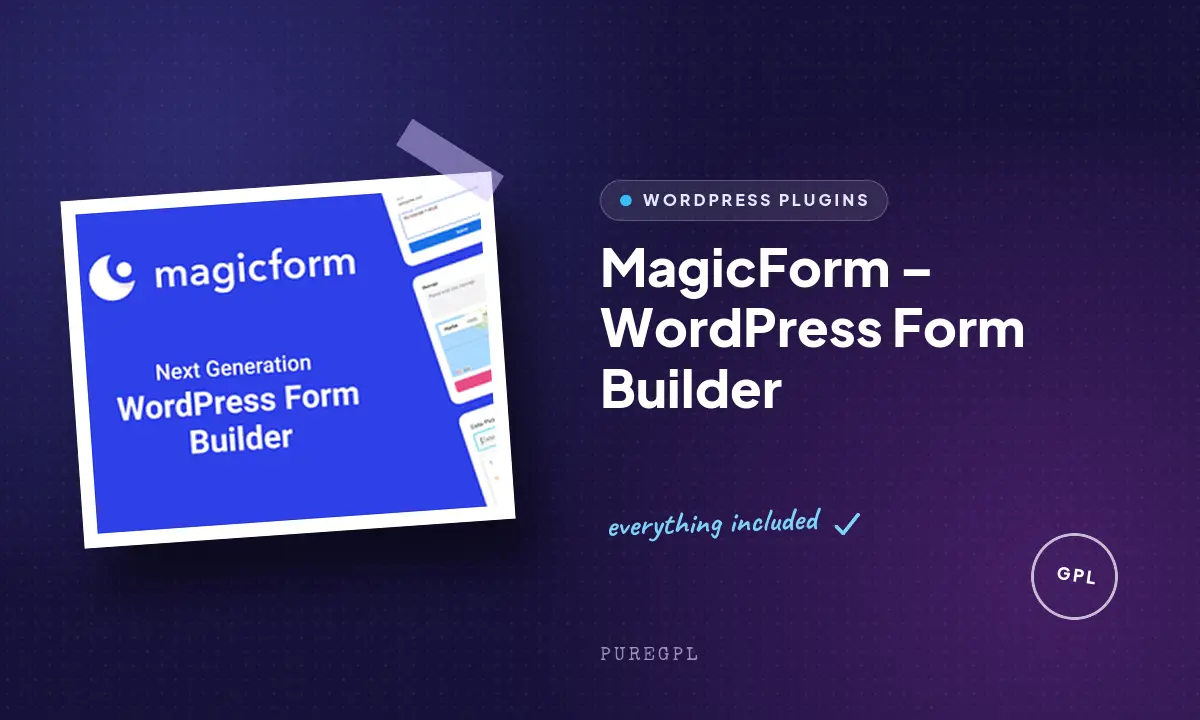 MagicForm – WordPress Form Builder