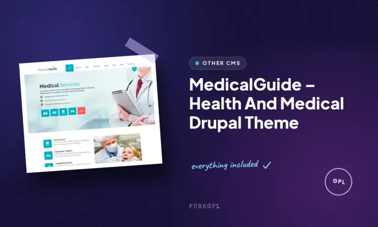 medicalguide health and medical drupal theme