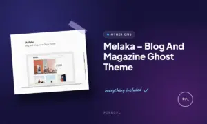 melaka blog and magazine ghost theme