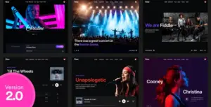 Melodica – Music Band & Musician WordPress Theme
