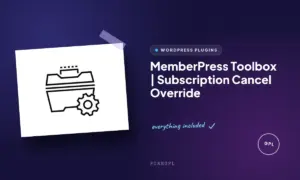 memberpress toolbox subscription cancel override