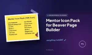 mentor icon pack for beaver page builder
