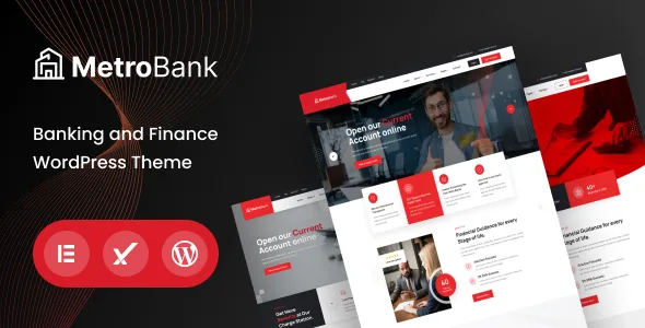 metrobank banking finance wordpress theme 1