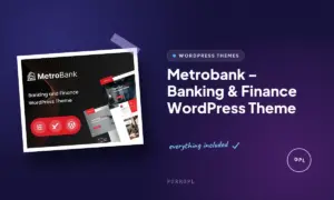 metrobank banking finance wordpress theme