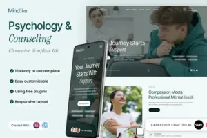 Mindyou – Psychology & Counseling Elementor Template Kit