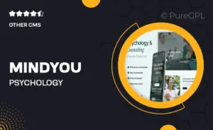 Mindyou – Psychology & Counseling Elementor Template Kit