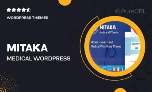 Mitaka – Medical WordPress Theme
