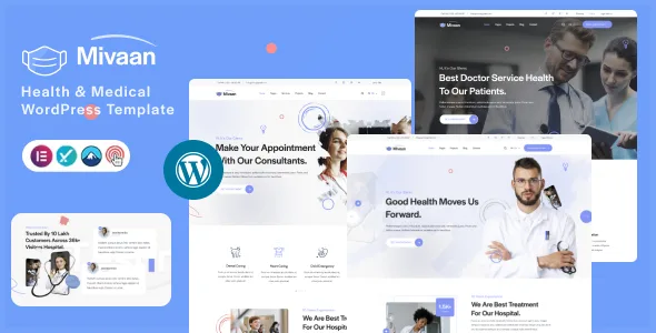 mivaan health medical wordpress theme 1