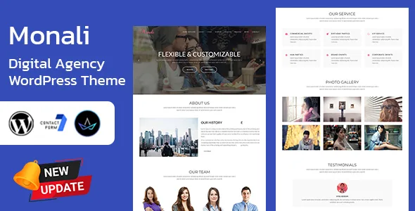 monali business agency wordpress theme 1