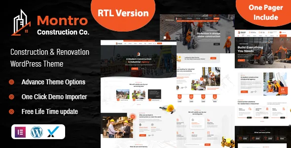 montro construction wordpress theme rtl ready 1