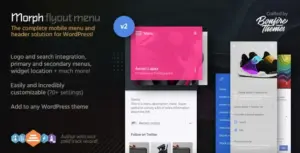 Morph – Flyout Mobile Menu for WordPress