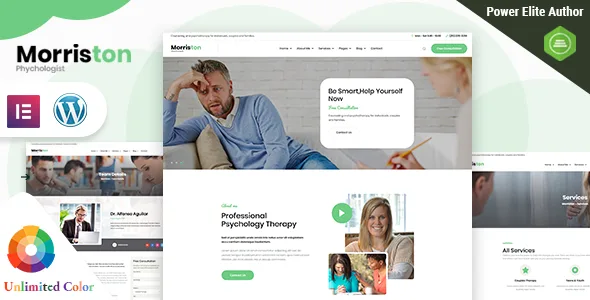 morriston psychologist counseling wordpress theme 1