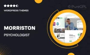 Morriston – Psychologist & Counseling WordPress Theme