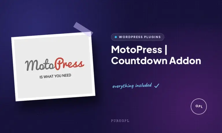 motopress countdown addon