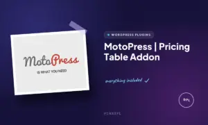 motopress pricing table addon