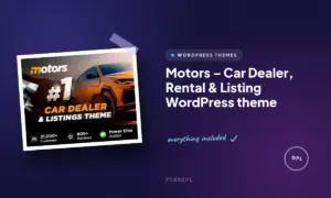 motors car dealer rental listing wordpress theme