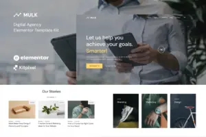Mulk – Digital Agency Elementor Template Kit