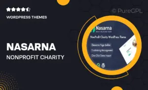 Nasarna – NonProfit Charity WordPress Theme