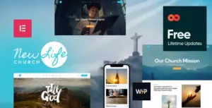 New Life – Church & Religion WordPress Theme