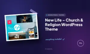 new life church religion wordpress theme
