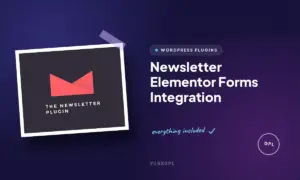 newsletter elementor forms integration