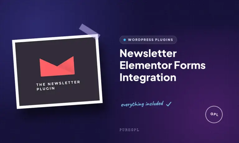 newsletter elementor forms integration