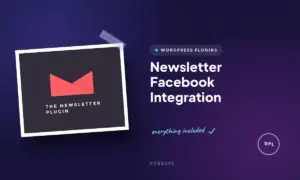 newsletter facebook integration