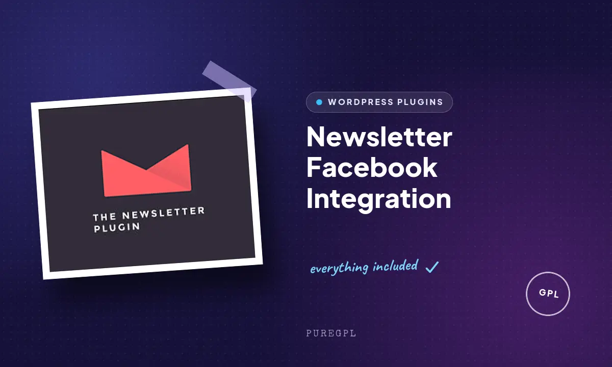 Newsletter | Facebook Integration