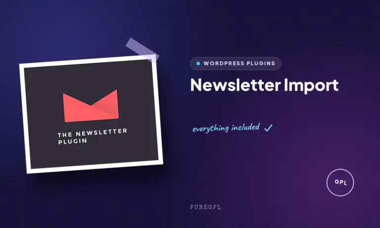 newsletter import