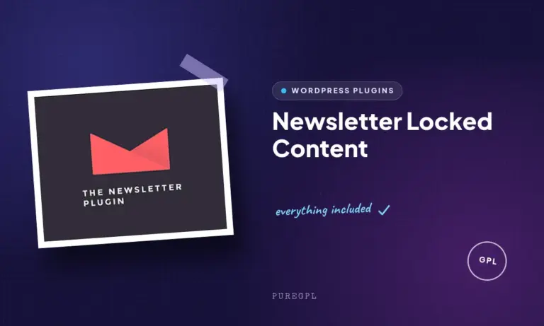 newsletter locked content