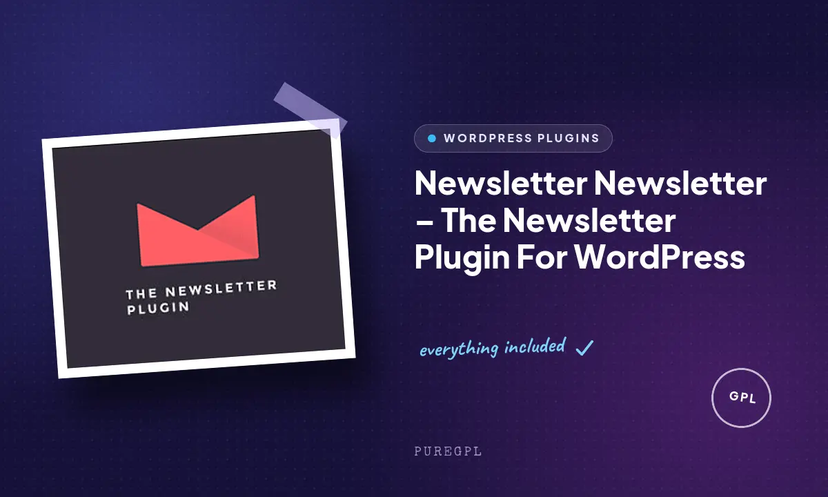 Newsletter – The Newsletter Plugin For WordPress