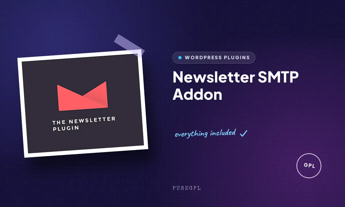 Newsletter | SMTP Addon