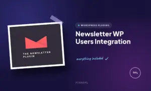 newsletter wp users integration