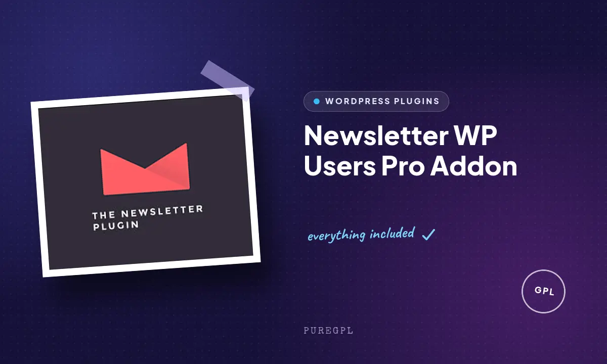 Newsletter | WP Users Pro Addon