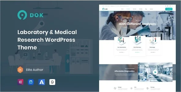 ninedok laboratory research wordpress theme 1