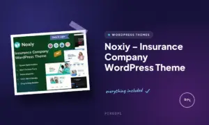 noxiy insurance company wordpress theme