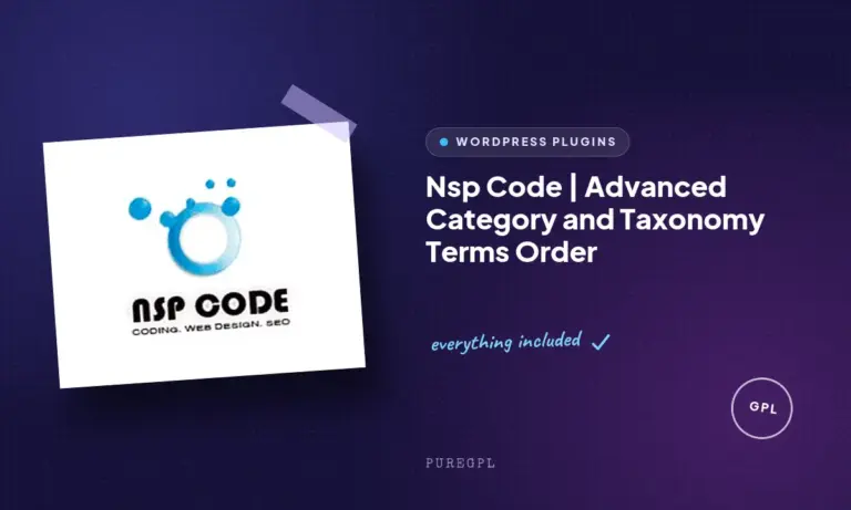 nsp code advanced category and taxonomy terms order