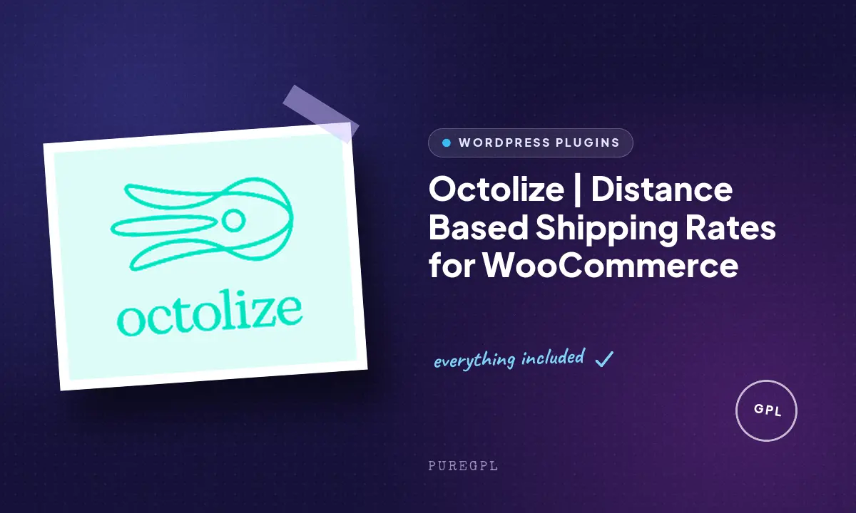 Octolize | Distance Based Shipping Rates for WooCommerce